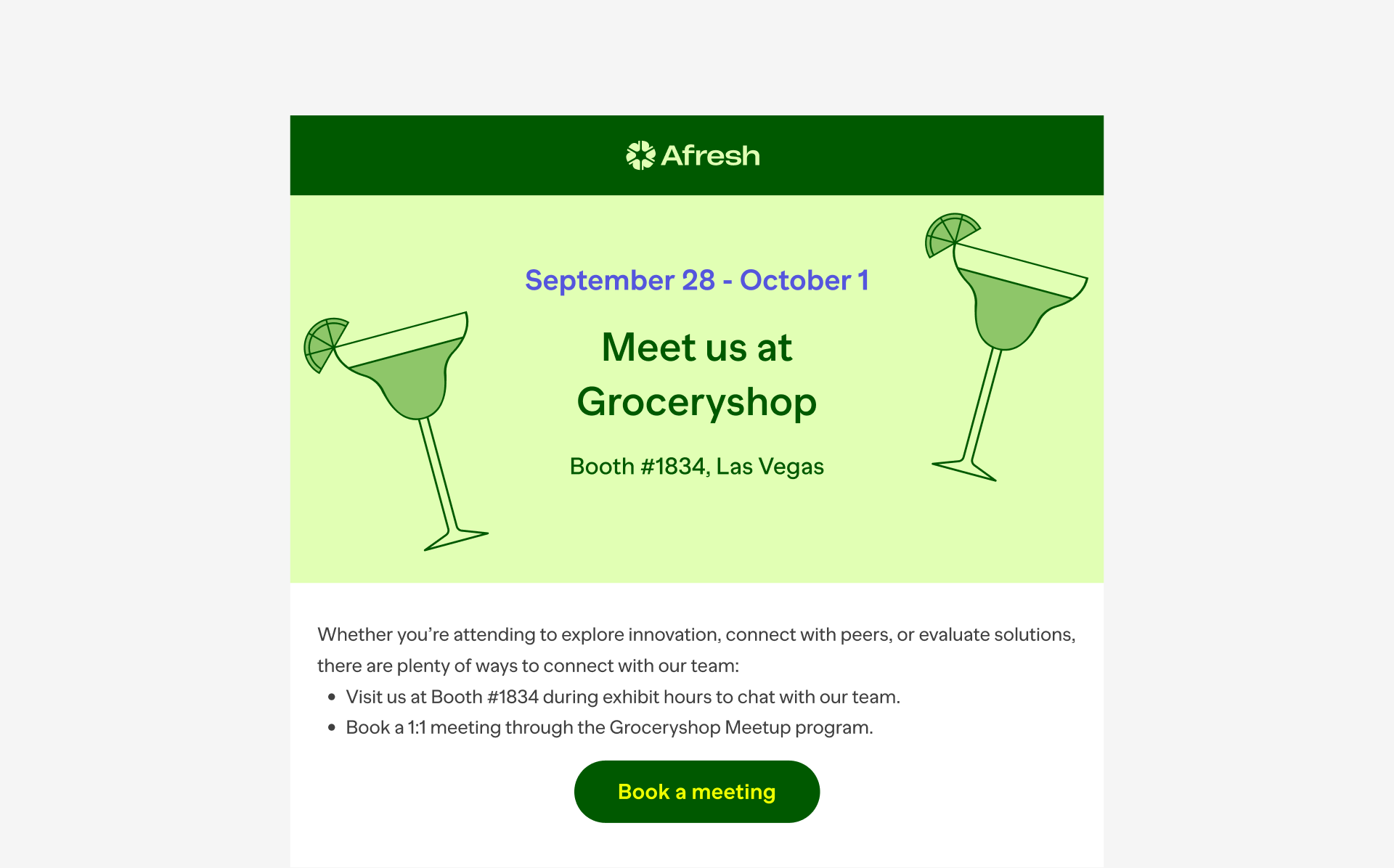 Afresh Groceryshop email