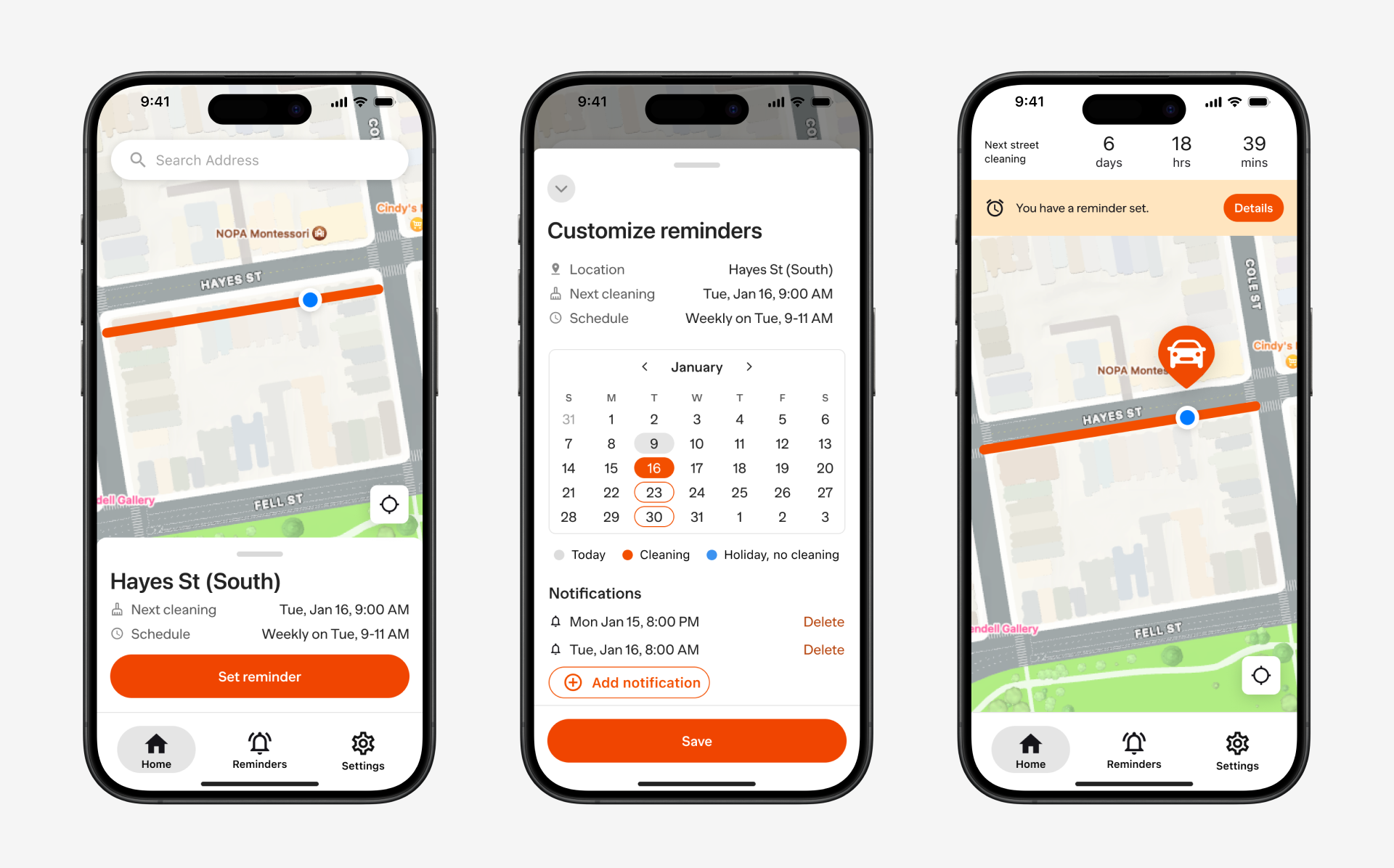 Improved main flow screens